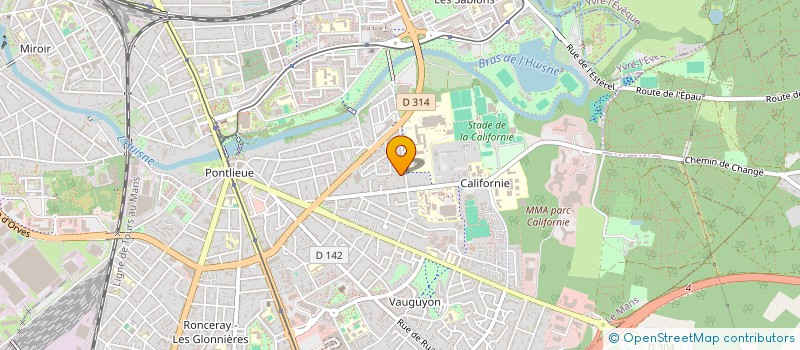 localisation de l'entreprise MONSIEUR MARCK SVEL  LE MANS