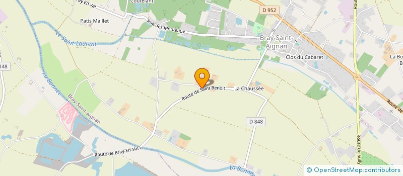 localisation de l'entreprise MONSIEUR MARCK WILLIAMS MARCILLAUD  BRAY-SAINT-AIGNAN