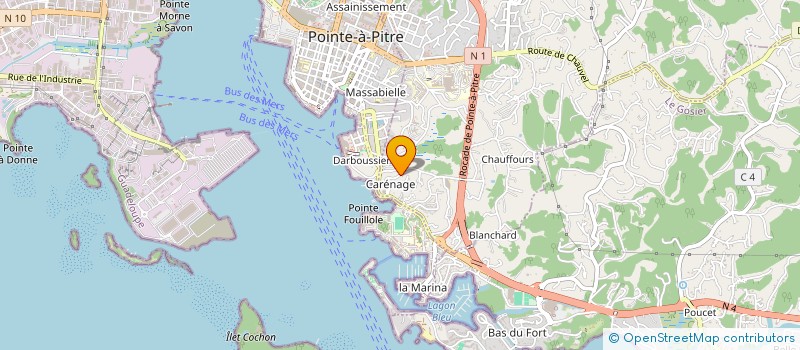 localisation de l'entreprise MONSIEUR MARCKENS FRANCOEUR à LES ABYMES