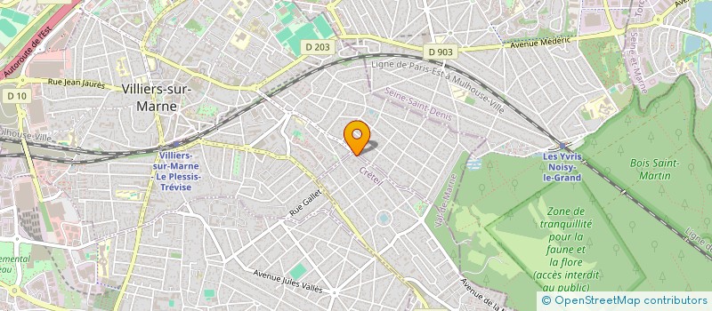 localisation de l'entreprise MONSIEUR MARCO-ALEXANDRE DE JESUS  LE PLESSIS-TREVISE