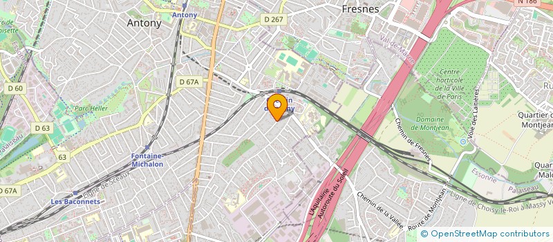 localisation de l'entreprise MONSIEUR MARCO ANDERSON à ANTONY