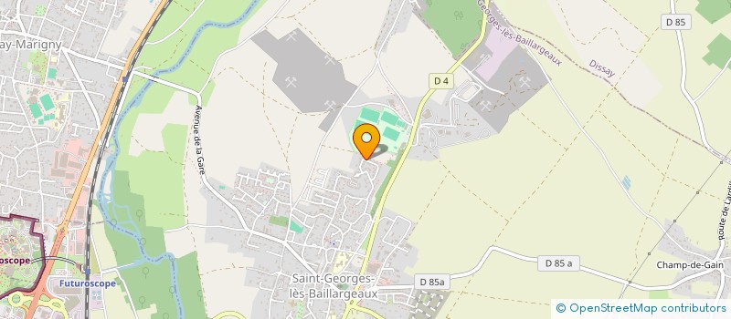 localisation de l'entreprise MONSIEUR MARCO ANDRADE DA ROCHA  SAINT-GEORGES-LES-BAILLARGEAUX