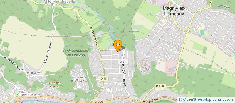 localisation de l'entreprise MONSIEUR MARCO ANTONIO LOURENCO SANTOS à SAINT-REMY-LES-CHEVREUSE