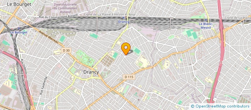 localisation de l'entreprise MONSIEUR MARCO AURELIO SILVA MORAIS à DRANCY
