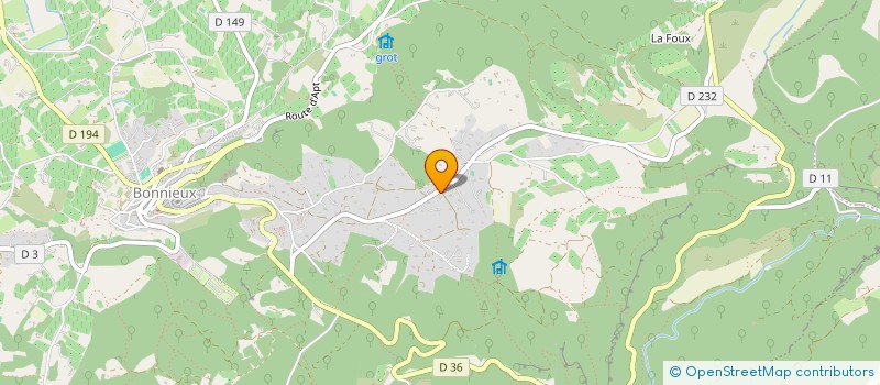 localisation de l'entreprise MONSIEUR MARCO BARBON à BONNIEUX