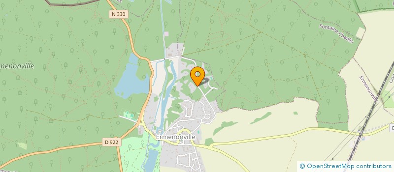 localisation de l'entreprise MONSIEUR MARCO BARBOSA PEREIRA  ERMENONVILLE
