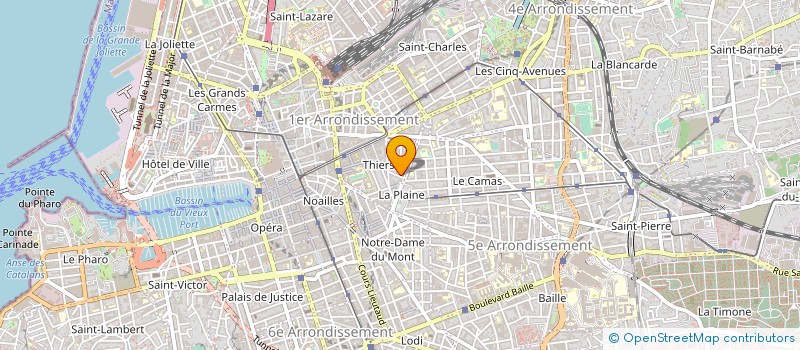 localisation de l'entreprise MONSIEUR MARCO BERARDI  MARSEILLE