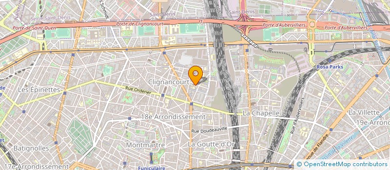 localisation de l'entreprise MONSIEUR MARCO BIGNAMI  PARIS