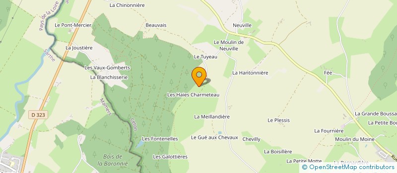 localisation de l'entreprise MONSIEUR MARCO BONVANIE à CETON