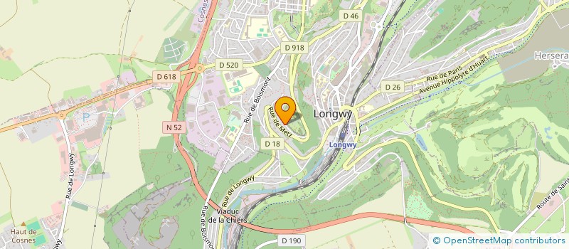 localisation de l'entreprise MONSIEUR MARCO BRESSAN à LONGWY