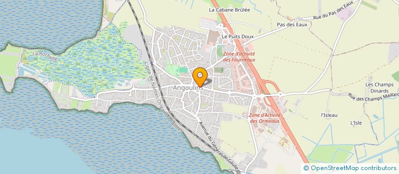 localisation de l'entreprise MONSIEUR MARCO CARVALHO SANTOS  ANGOULINS