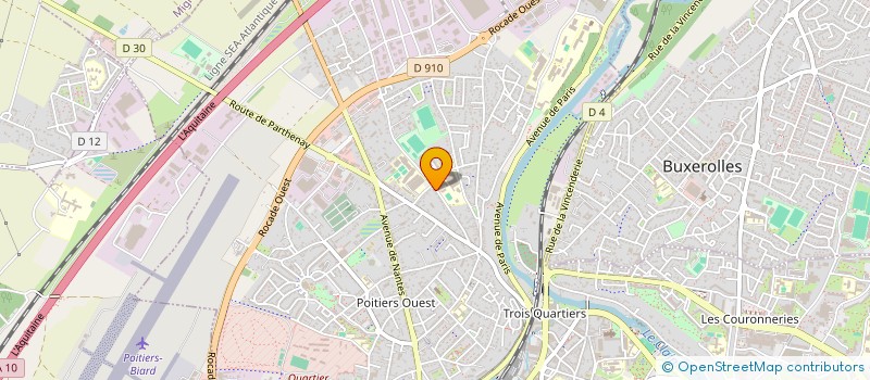 localisation de l'entreprise MONSIEUR MARCO CECCHIN  POITIERS