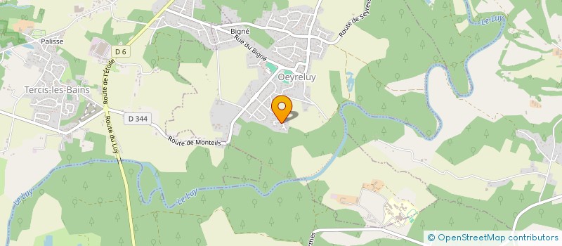 localisation de l'entreprise MONSIEUR MARCO CHAZALY  OEYRELUY