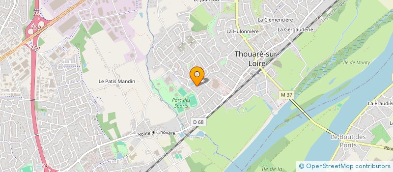 localisation de l'entreprise MONSIEUR MARCO CICCAZZO à THOUARE-SUR-LOIRE