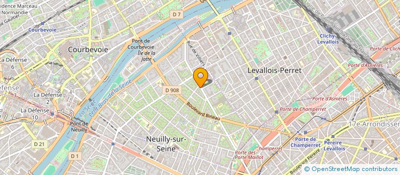 localisation de l'entreprise MONSIEUR MARCO CILIBERTI à NEUILLY-SUR-SEINE