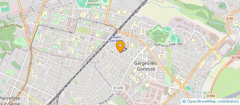 localisation de l'entreprise MONSIEUR MARCO CORREIA  GARGES-LES-GONESSE