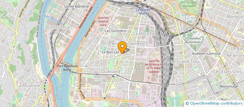 localisation de l'entreprise MONSIEUR MARCO D'ESTENGO  LYON