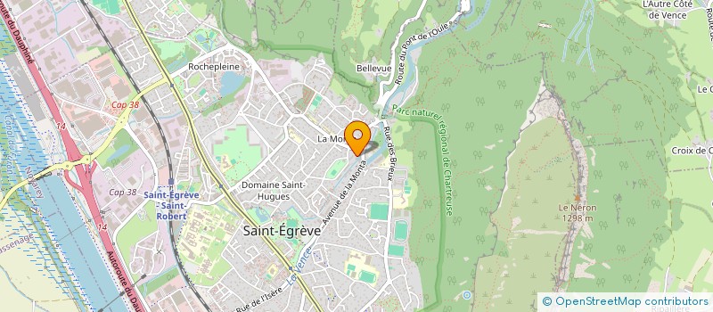 localisation de l'entreprise MONSIEUR MARCO D'IMPERIO  SAINT-EGREVE