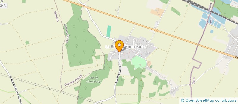localisation de l'entreprise MONSIEUR MARCO DA CRUZ BATISTA à LA BROSSE-MONTCEAUX