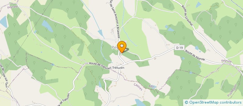 localisation de l'entreprise MONSIEUR MARCO DA FONSECA  PEYROLE