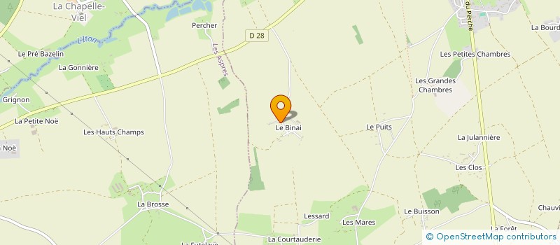 localisation de l'entreprise MONSIEUR MARCO DA SILVA à CRULAI