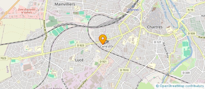 localisation de l'entreprise MONSIEUR MARCO DE ALMEIDA à LUCE