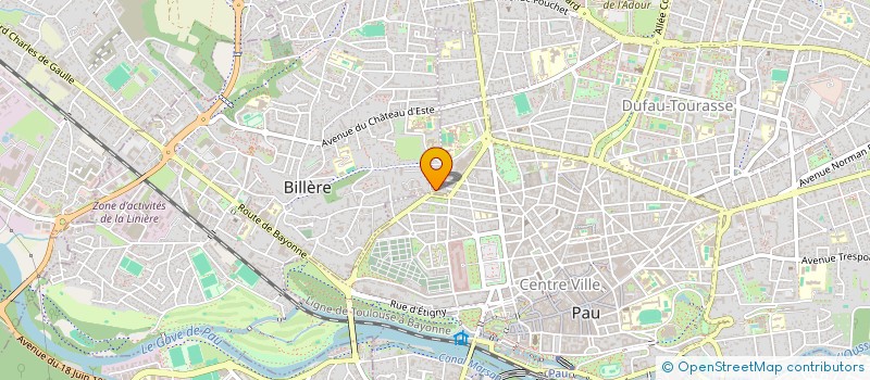 localisation de l'entreprise MONSIEUR MARCO DE CHIARA à BILLERE