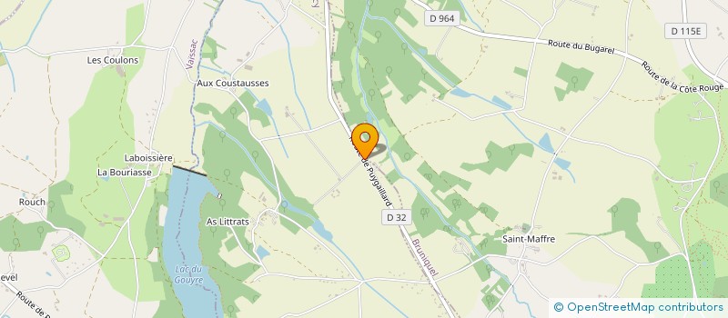 localisation de l'entreprise MONSIEUR MARCO DE WAAL  PUYGAILLARD-DE-QUERCY