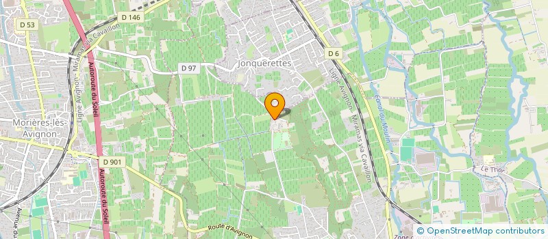 localisation de l'entreprise MONSIEUR MARCO DELACOUR  CHATEAUNEUF-DE-GADAGNE