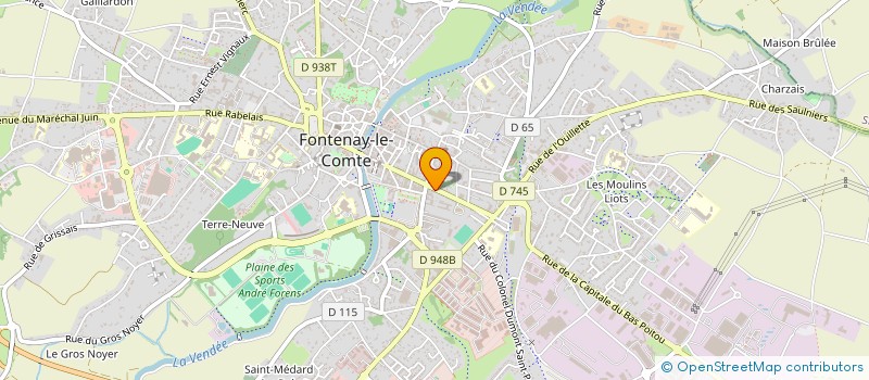 localisation de l'entreprise MONSIEUR MARCO DI BERARDINO à FONTENAY-LE-COMTE
