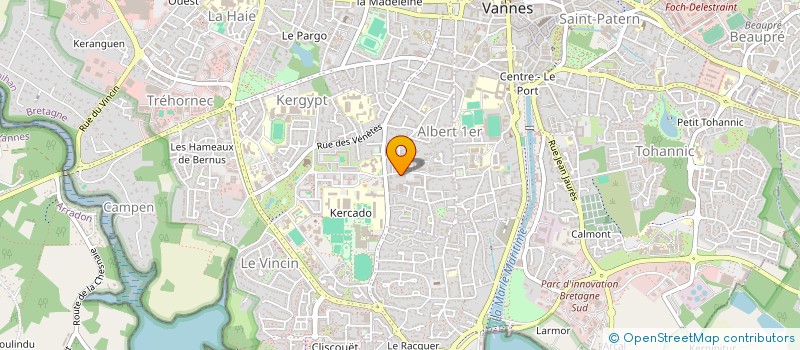 localisation de l'entreprise MONSIEUR MARCO DI NAPOLI à VANNES