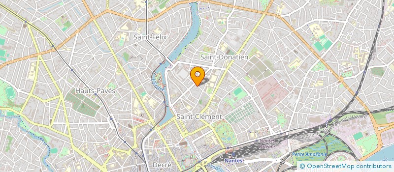 localisation de l'entreprise MONSIEUR MARCO FAUVEL  NANTES