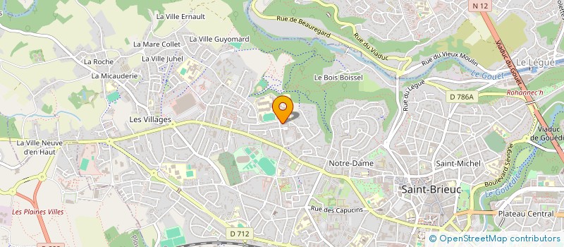 localisation de l'entreprise MONSIEUR MARCO FERNANDEZ à SAINT-BRIEUC