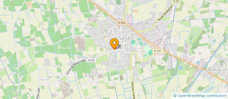 localisation de l'entreprise MONSIEUR MARCO FERREIRA PEREIRA à SARRIANS