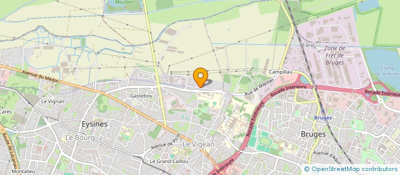 localisation de l'entreprise MONSIEUR MARCO FRAGA OLIVEIRA  EYSINES