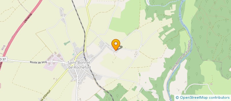 localisation de l'entreprise MONSIEUR MARCO FRIEDERICH à SAINT-BONNET-DE-ROCHEFORT