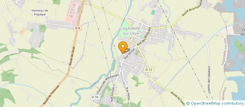localisation de l'entreprise MONSIEUR MARCO GAUTHIER à LAGARDELLE-SUR-LEZE