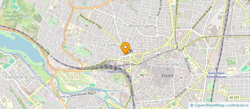 localisation de l'entreprise MONSIEUR MARCO GERARDUZZI à DIJON