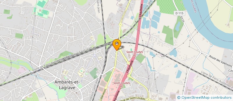 localisation de l'entreprise MONSIEUR MARCO GIROU  AMBARES-ET-LAGRAVE