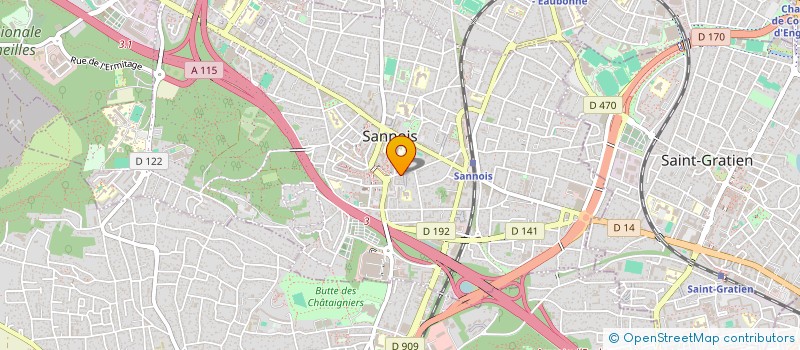 localisation de l'entreprise MONSIEUR MARCO GONCALVES à SANNOIS