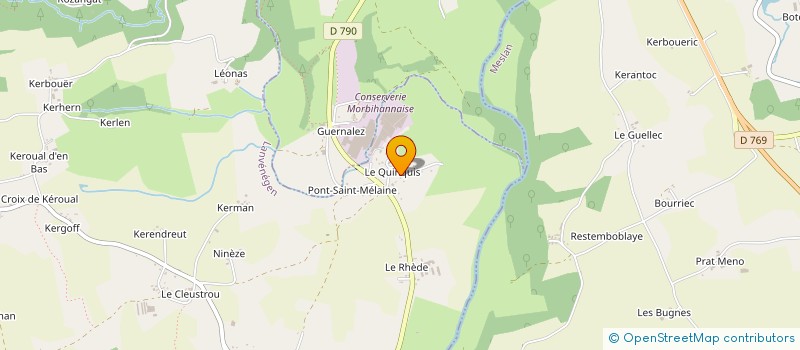 localisation de l'entreprise MONSIEUR MARCO HRBCEK  LANVENEGEN