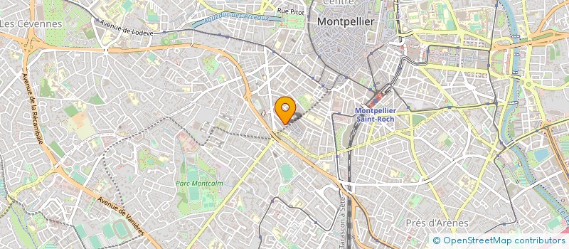 localisation de l'entreprise MONSIEUR MARCO IACHELLA à MONTPELLIER