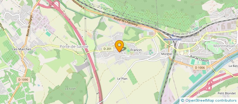 localisation de l'entreprise MONSIEUR MARCO JURADO à PORTE-DE-SAVOIE