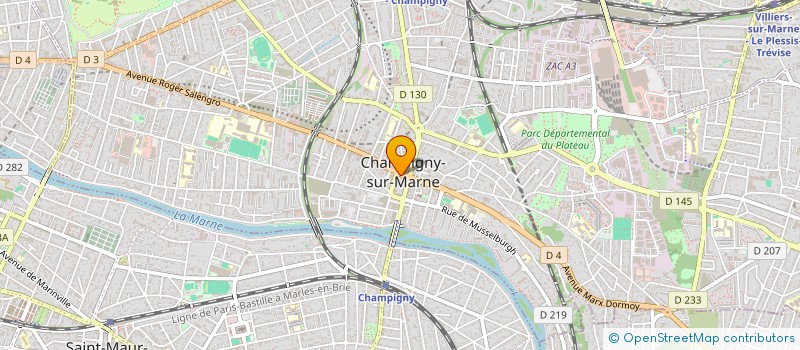 localisation de l'entreprise MONSIEUR MARCO LO PRESTI à CHAMPIGNY-SUR-MARNE