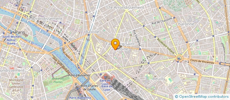 localisation de l'entreprise MONSIEUR MARCO LONGOBARDI  PARIS