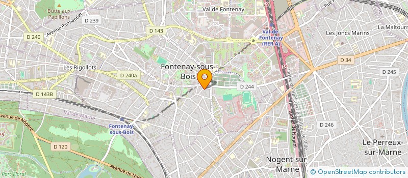 localisation de l'entreprise MONSIEUR MARCO MANCINI à FONTENAY-SOUS-BOIS