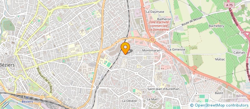 localisation de l'entreprise MONSIEUR MARCO MANCINI  BEZIERS