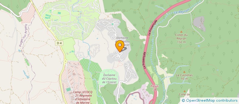 localisation de l'entreprise MONSIEUR MARCO MARANO à FREJUS