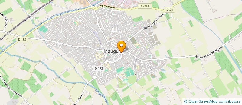 localisation de l'entreprise MONSIEUR MARCO MARCHIORELLO  MAUGUIO