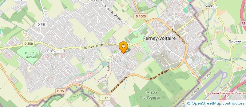 localisation de l'entreprise MONSIEUR MARCO MAROCCO à FERNEY-VOLTAIRE